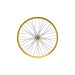 SALT EVEREST FRONT WHEEL with gold 36mm wide Summit rim and sealed front hub, 36 spokes, includes rim tape