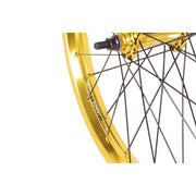 SALT EVEREST FRONT WHEEL with gold SALTPLUS Summit rim and sealed pro front hub