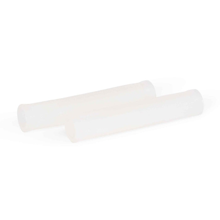 SALT EX GRIPS in glow-in-the-dark color, flangeless design, thin diameter and soft compound.