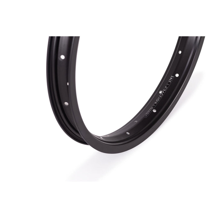 Black Salt Fraction Rim for 18" and 16" wheels, lightweight and reinforced.