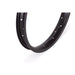 Black Salt Fraction Rim for 18" and 16" wheels, lightweight and reinforced.