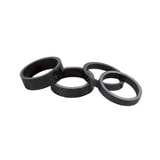 SALT HEADSET SPACER set in various sizes made from 6061-T6 alloy and Carbon Fibre.