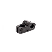 Black SALT Junior Toploader stem for BMX bikes with 33mm rise and 40mm reach, made from lightweight forged 6061-T6 alloy.
