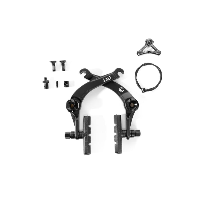 SALT MOTO U-BRAKE, forged alloy bicycle brake with hardware for 2.30" and larger tires.