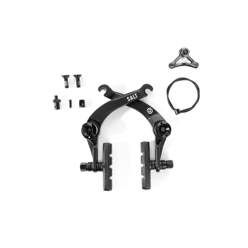 SALT MOTO U-BRAKE, forged alloy bicycle brake with hardware for 2.30" and larger tires.