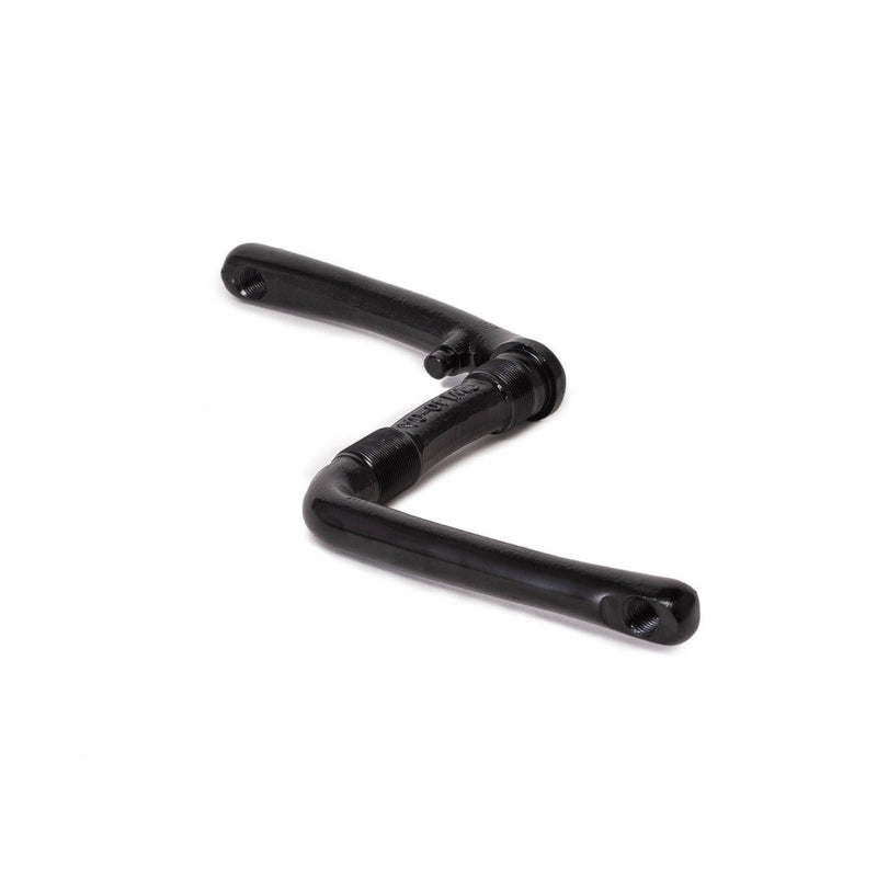 SALT OPC CRANK, black forged one-piece crank, restoration part, 170mm length.