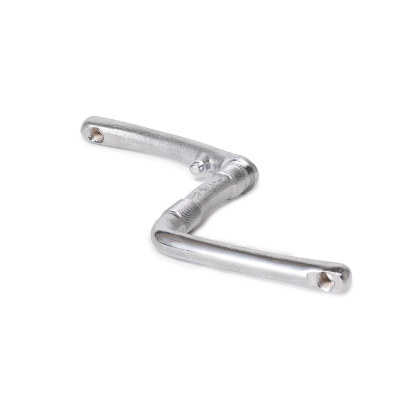 SALT OPC CRANK - one-piece forged crank, black/chrome, 140mm/170mm length, slim design.