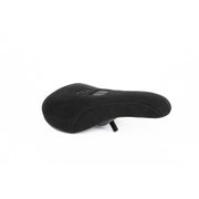 Black SALTPLUS PIVOTAL SEAT with embossed top cover, compatible with Pivotal seat posts.