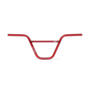 SALT PRO 2 PIECE HANDLEBAR in Translucent Red, full chromoly, seamless design.