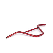 SALT PRO 2 Piece Handlebar in Translucent Red, full chromoly, 9" rise.