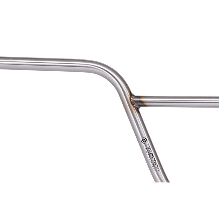 SALT PRO 2 Piece Handlebar in chrome, full chromoly, seamless design, 9" rise.