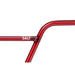 SALT PRO 2 Piece Handlebar in Translucent Red showing seamless chromoly construction.