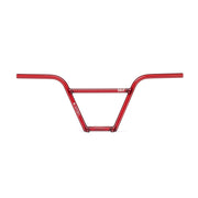 SALT PRO 4 PIECE HANDLEBAR in translucent red, full chromoly, 9" rise.