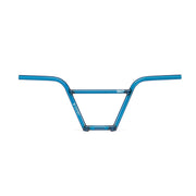 SALT PRO 4 Piece Handlebar in Translucent Blue, seamless chromoly with 9" height, 29.5" width.