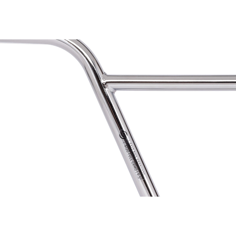 SALT PRO 4 Piece Handlebar in chrome finish, full seamless chromoly, available in multiple colors.