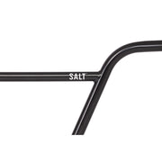 SALT PRO 4 Piece Handlebar, full chromoly, available in chrome, black, glossy raw, purple splatter, translucent blue, or translucent red.