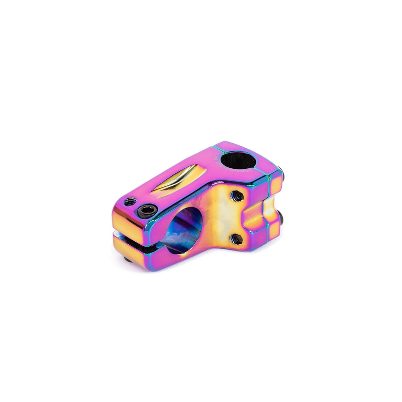 Oil slick Salt Pro Frontload Stem with wide faceplate and STC clamping technology.