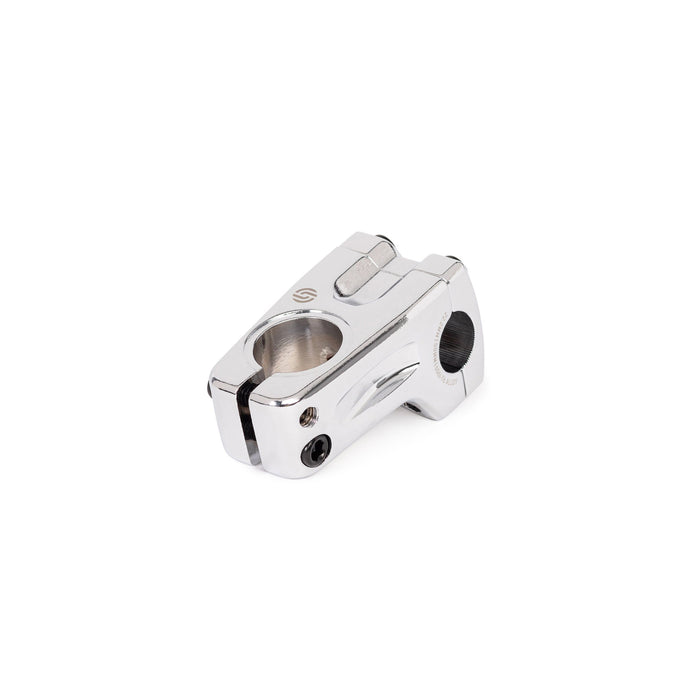 Chrome Salt Pro Frontload Stem with wide faceplate and STC clamping technology.