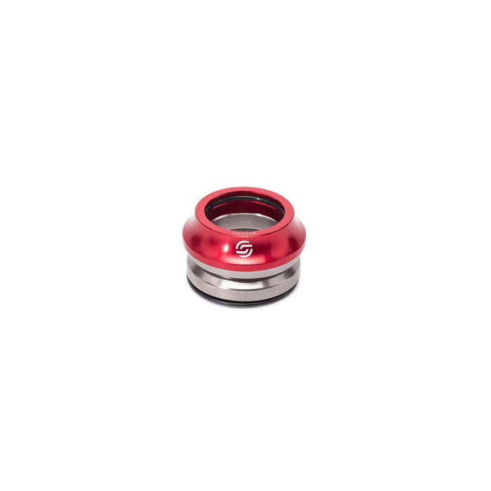 Mid-sized SALT PRO INT. HEADSET with 13mm top cap and high-quality FSA bearings in red.