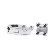 Chrome SALT PRO TOPLOAD STEM with wider 48mm faceplate and STC clamping for BMX bikes