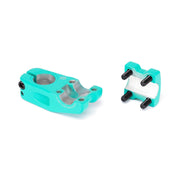 Blue Salt Pro Topload Stem with wide faceplate and shark tooth clamping for secure bar grip