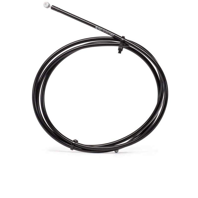 Black SALT ROOKIE U Brake Kit with cable and components for BMX bikes.