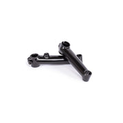 Black SALT ROOKIE CRANK for BMX bikes, includes arms, spindle, hardware, and bottom bracket set.