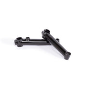 Black SALT ROOKIE CRANK BMX replacement with arms, spindle, and hardware set.