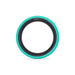 Salt Tracer Tire BMX replacement tire in black and teal with modern directional tread and knurled surface for improved traction.