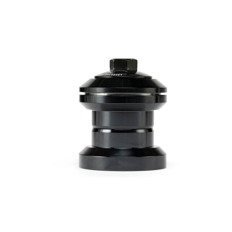 SALT EXTERNAL A-HEADSET, black, 6061-T6 alloy cups, 45/45 bearings.