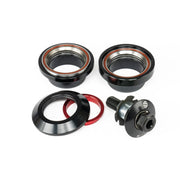 SALT EXTERNAL A-HEADSET with 6061-T6 alloy cups and crmo steel bearings for 1 1/8” steerer tube forks.