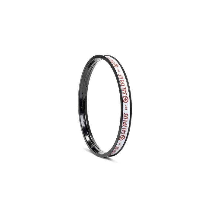 SALTPLUS SUMMIT RIM for 2.40"+ tires, 36mm wide, dent-resistant sidewalls, black finish.