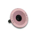 CNC-machined 6061 T6 alloy MTB headset top cap and bolt set in pink with star nut included