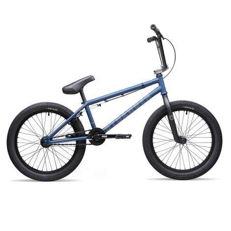 Stranger Level Complete Bike blue BMX with chromoly frame and Primo V Monster tires