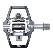 HT COMPONENTS T2-SX PEDALS high-performance aluminum BMX clipless pedal with CNC machined spindle and sealed bearings
