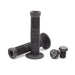 TERRIBLE ONE JOE RICH GRIPS black textured bicycle handlebar grips with matching bar ends, 145mm length, 114g per pair