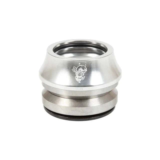 TOTAL BMX Killabee Headset with sealed bearings and stamped Killabee logo in silver alloy
