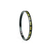 Total BMX Spitfire Rim 6066-T6 alloy double wall BMX bike rim with yellow branding and 36 spoke holes