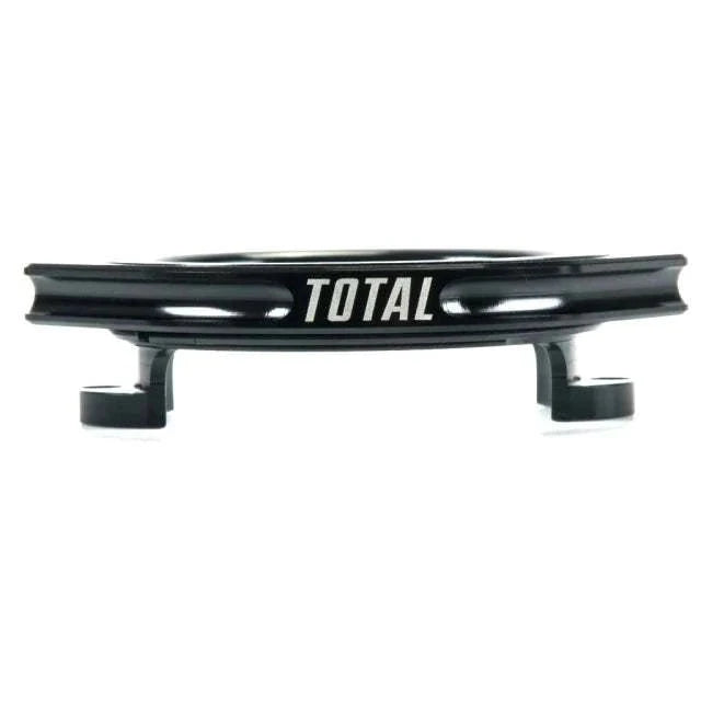 TOTAL BMX Tech Rotor handlebar spinner for smooth BMX tricks and stunts in black.
