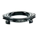 Black Total BMX Tech Rotor designed for smooth and effortless handlebar spins on BMX bikes