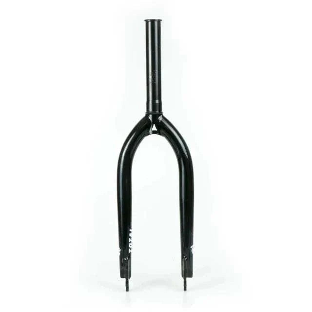 TOTAL BMX TWS 18 fork black chromoly BMX fork with tapered legs and 165mm steerer

