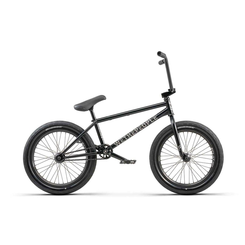 WETHEPEOPLE ENVY CARBONIC complete black BMX bike with carbon fiber rims and ECLAT components