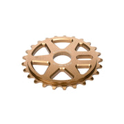Wethepeople Logic sprocket in bronze CNC machined 25T robust BMX bike gear component