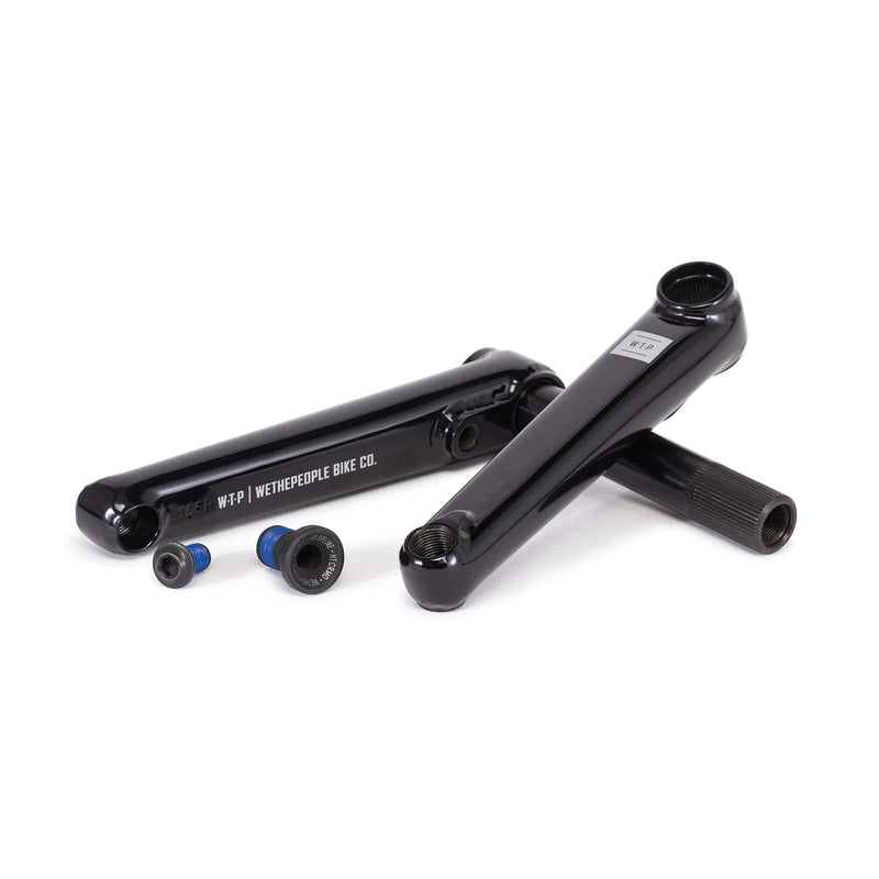 WETHEPEOPLE Legacy Crank set with 2.5-piece super-tough Chromoly arms and 22mm spindle for BMX bikes