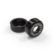 WETHEPEOPLE DROPS BARENDS CNC machined 6061-T6 alloy bar end caps with grub screw for 22.2mm bars, lightweight and durable pair