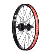 Wethepeople Hybrid freecoaster rear wheel with 20" Logic rim and convertible freecoaster to cassette hub in black