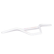 WETHEPEOPLE EVERLAST BAR white BMX handlebar with kinked crosstube design and durable 4130 crmo tubing