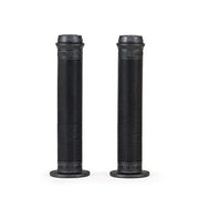 WETHEPEOPLE HILT XL Grip black rubber bike grips with flange and ribbed design, 160mm long