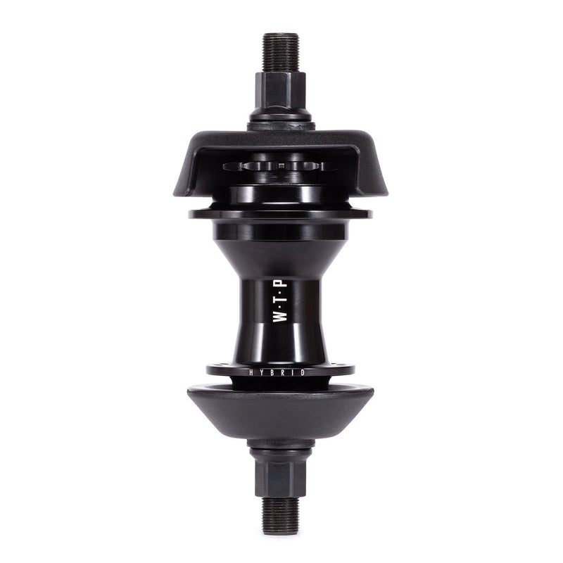 Black WETHEPEOPLE Hybrid Freecoaster Hub with lightweight alloy shell and magnetic pawl retention system