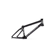 WETHEPEOPLE MESSAGE FRAME black lightweight BMX bike frame with technical park geometry and lifetime guarantee